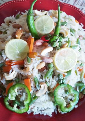 A picture of Lemon Biryani.