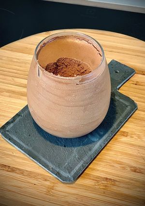Une photo de Mousse au chocolat noir Veggie