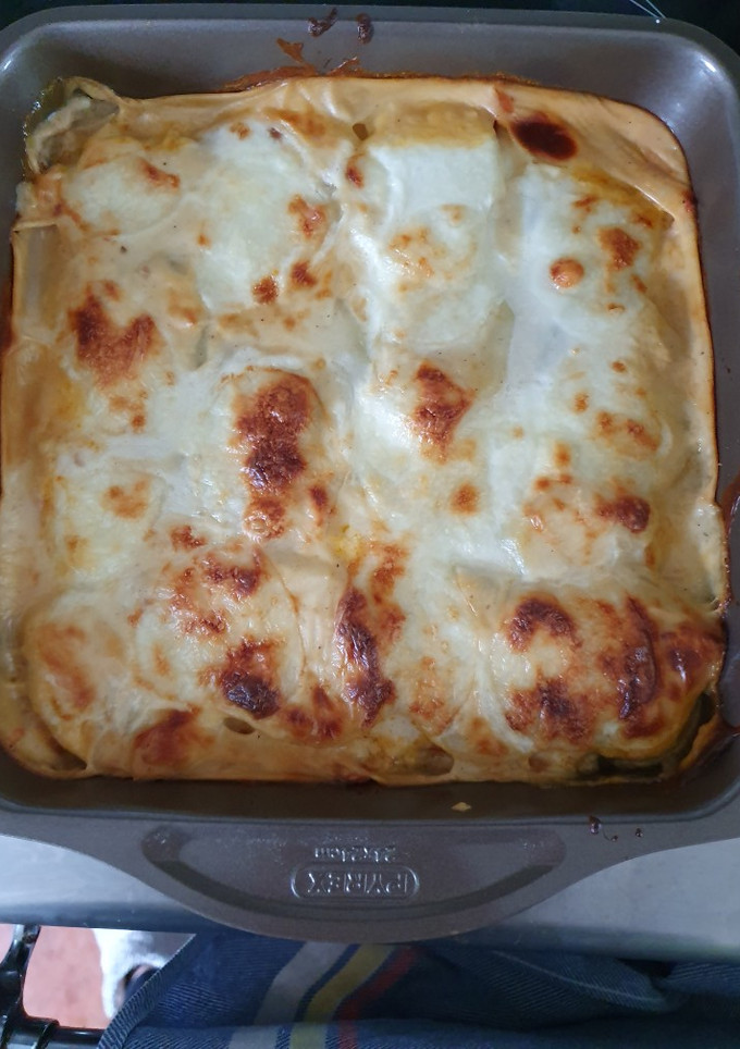 Una foto de Moussaka para chuparse los dedos!
