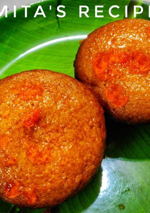 A picture of Orange marmalade cupcake.