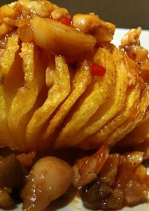 Foto resep Kentang tumis jamur