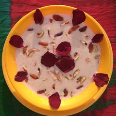 A picture of Rice kheer.
