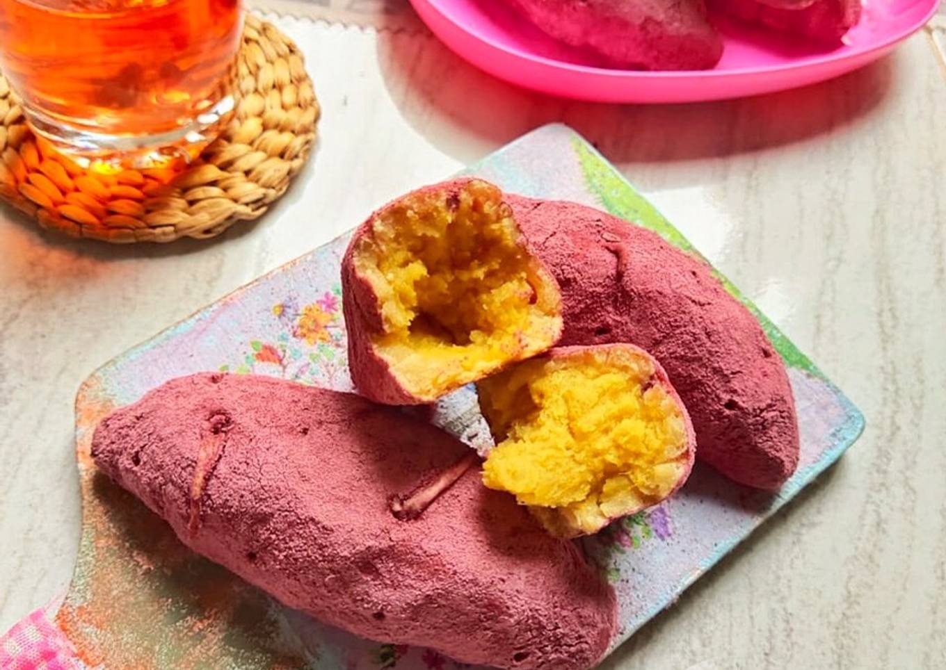 Korean Sweet Potato Bread