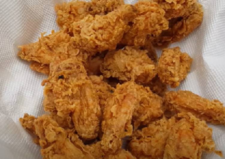 Crispy chicken wings (gluténmentes)
