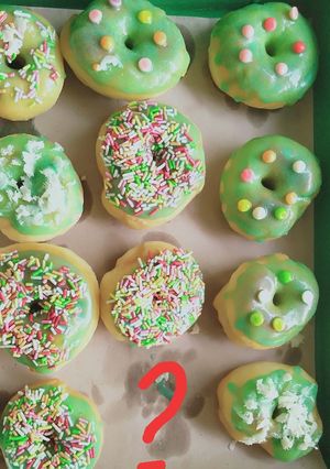 Foto resep Donat Ijo Lumut aMburaDuL