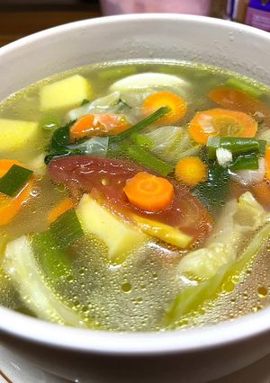 Foto resep 90.) Sayur soup