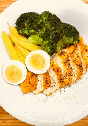低卡香料烤雞 的食譜成品照片