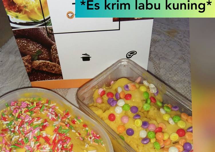 Resep Es krim labu kuning, Menggugah Selera