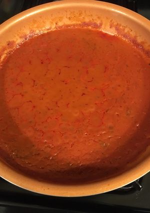 Una foto de Salsa para pizza