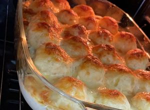 صورة لوصفة كرات البطاطس بالدجاج 🥔