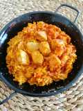 Arroz meloso con emperador