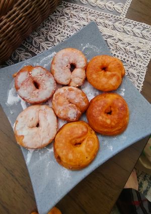 Foto resep Donat Yoghurt Strawberry