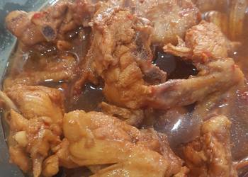 Masakan Unik Semur ayam kecap Mantul Banget