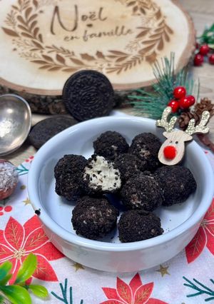 Une photo de Truffes Oreo à la crème d’oreo