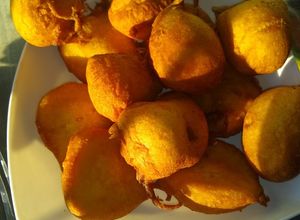 Una foto de Deliciosos buñuelos dulces ♥️ receta de mi suegra 😍