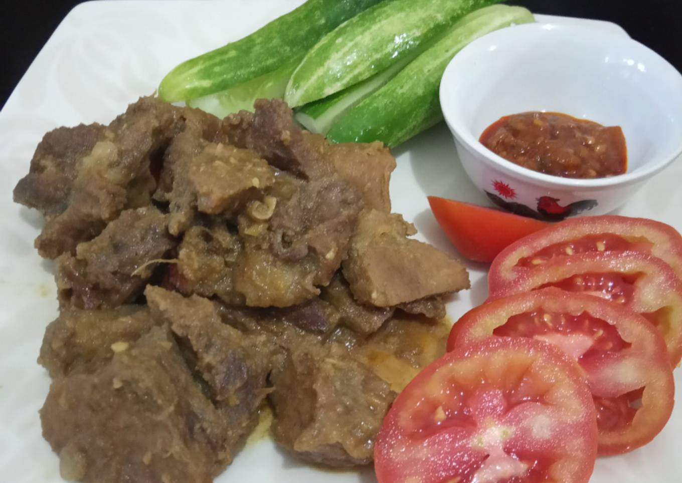 Kicik sapi khas Jogja