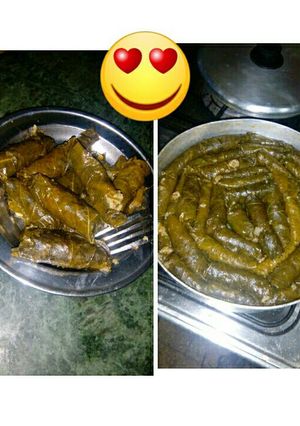A picture of Stuffed Grape Leaves (My Way).