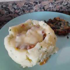 Una foto de Canastas de papa con carne picada