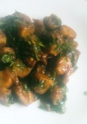 A picture of Banana stew.