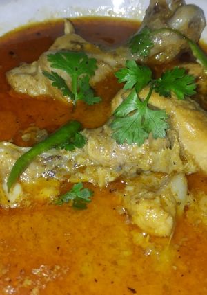 A picture of Chicken Korma.
