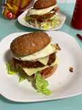 Crispy burger estilo Burger King