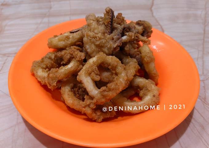 Cara Membuat Cumi-Cumi Crispy Anti Gagal