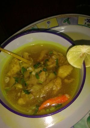Foto resep Soto daging kikil sederhana 🐄