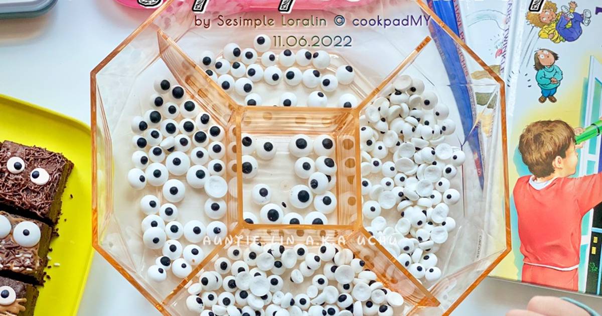 Resipi Googly Eyes Candy (Sprinkles) oleh Sesimple Loralin Cookpad