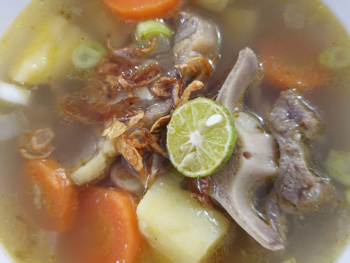 Resep Sop buntut, Enak Banget