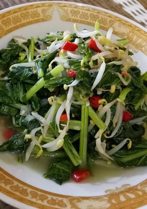 Foto resep Cah Sawi Hijau Tauge