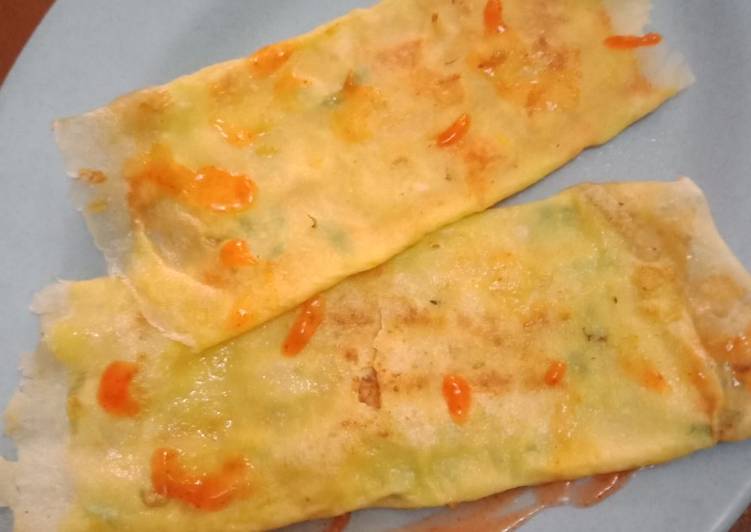 Cara Gampang Menyiapkan Kebab telur kulit lumpia Anti Gagal
