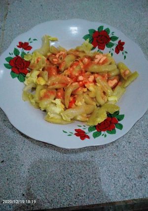 Foto resep Maklor (makaroni telor)