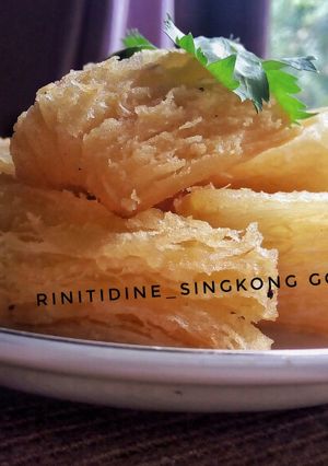 Foto resep Singkong Goreng Merekah