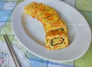 Foto resep Gyeran Mari (Telur Dadar Gulung Korea / Rolled Egg Omelette)