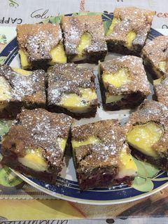 Meggyes-kakaós-pudingos süti 🍒 recept fotója