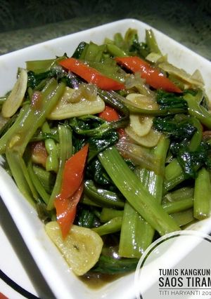 Foto resep Tumis Kangkung Saos Tiram