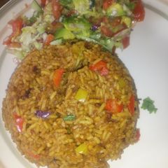 A picture of Vegetable rice.