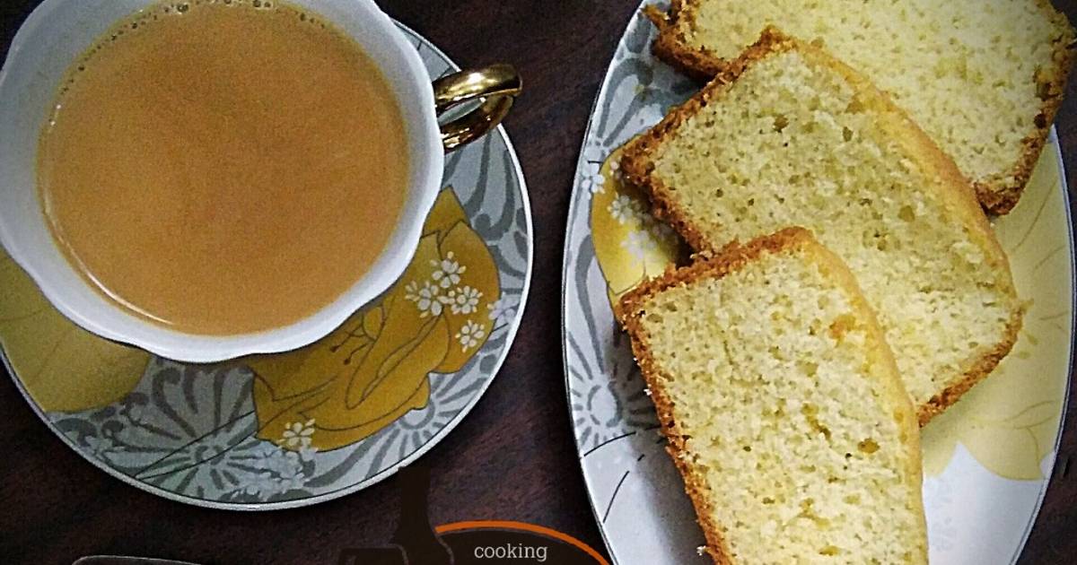 Eggless Tea Cake without Oven - No Butter-No Egg Plain Cake Recipe | Hafsas  Kitchen - YouTube