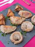 "Gyozas" de pèsols