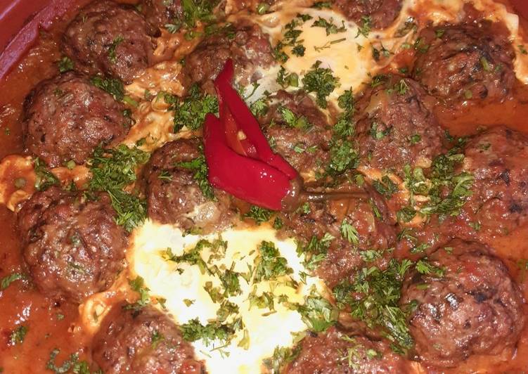 Tajine marroquí con carne picada