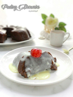 Foto resep Puding Brownies