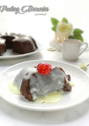 Foto resep Puding Brownies