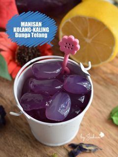 Foto resep MANISAN KOLANG-KALING Bunga Telang