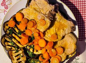 Foto di Braciole di maiale al pepe nero