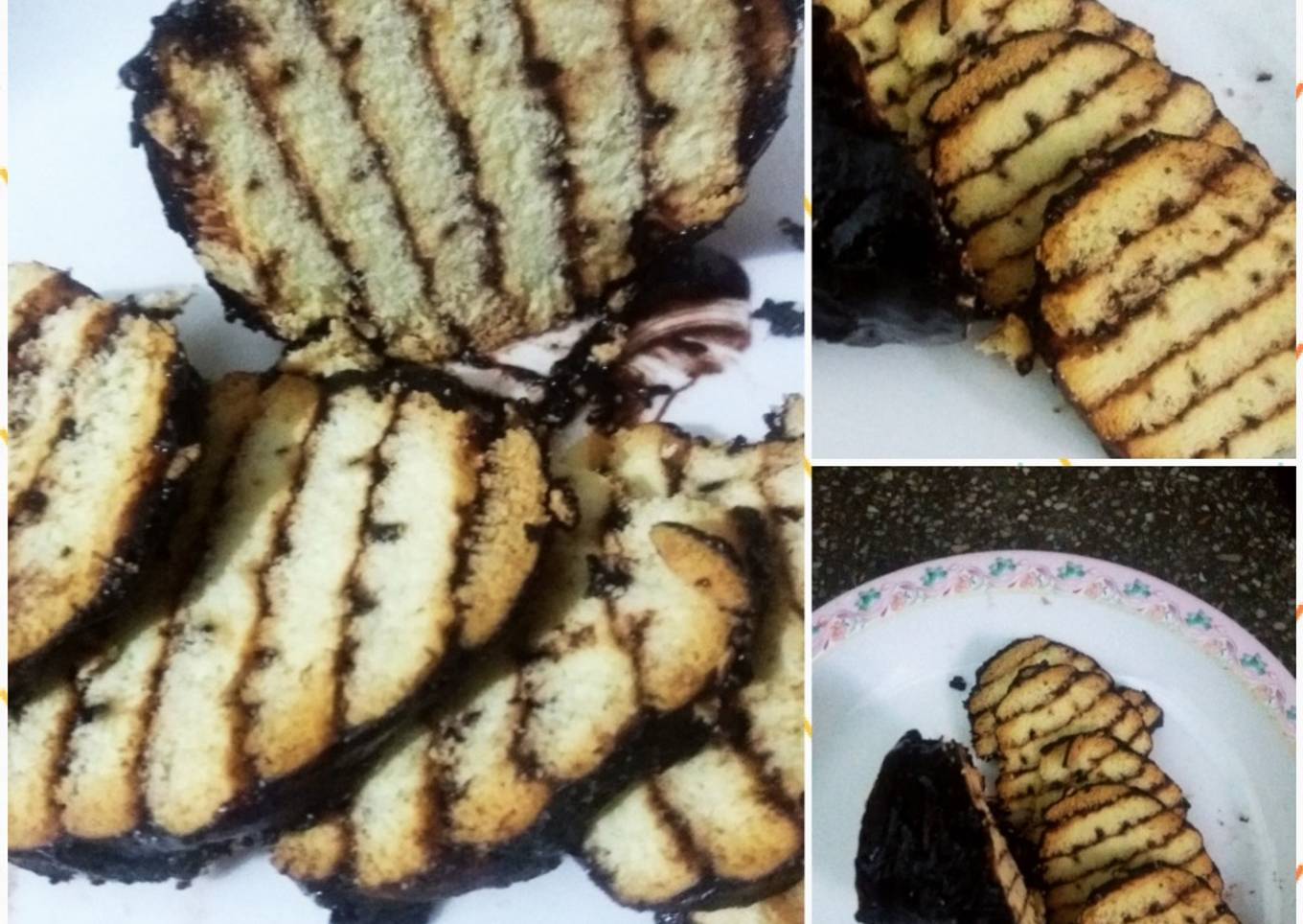 No bake choco layers biscuit cake(Eid special)