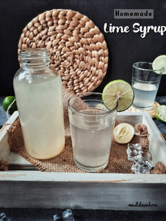 Foto resep Sirup Jeruk Nipis Homemade (es)