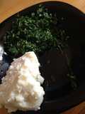 Fried skuma with ugali