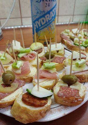 Szendvicsfalatkák recept fotója