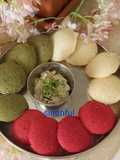 Healthy Colourful Idlis