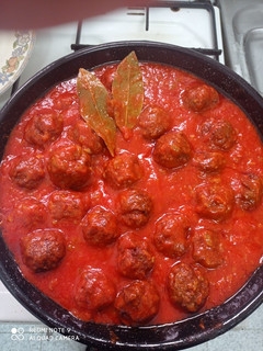 Una foto de Albóndigas en tomate